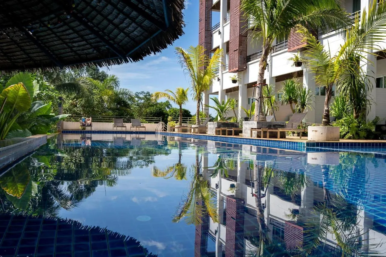 Daire 1Br Poolside Apartment, Long Beach, Lanta Sport Resort 105 Ko Lanta